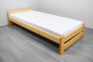 Jednolůžková postel z masivu Eda 90x200 cm Jednolůžková postel z masivu Eda 90x200 cm