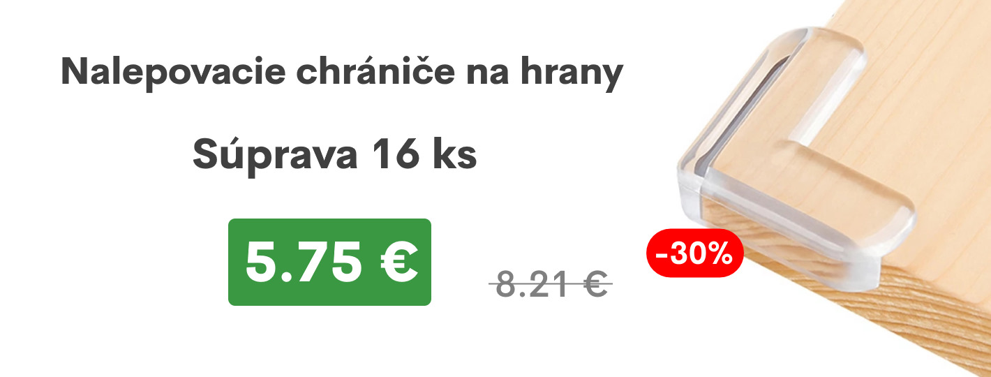 Plastové chrániče hrán